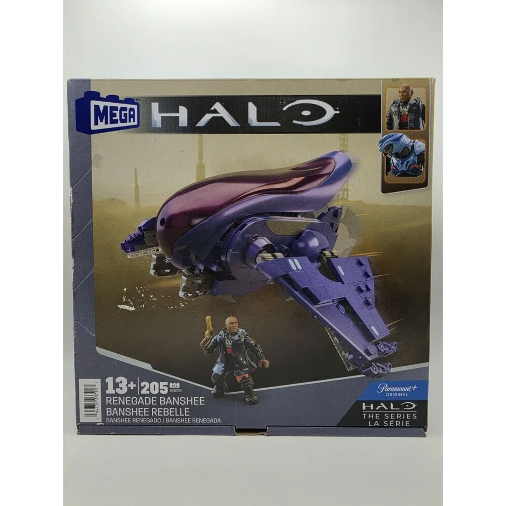 MEGA Halo Renegade Banshee 205-Piece Building Set HNC56 w/ Minifigure 13+
